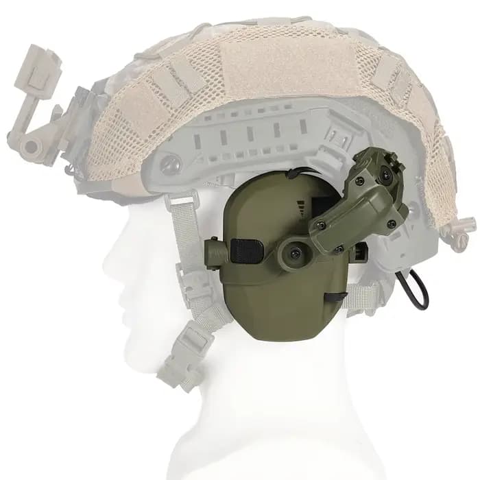 NRR 23dB casque de tir électronique monté sur casque Ver chasse pick-up réduction du bruit Protection auditive casque tactique