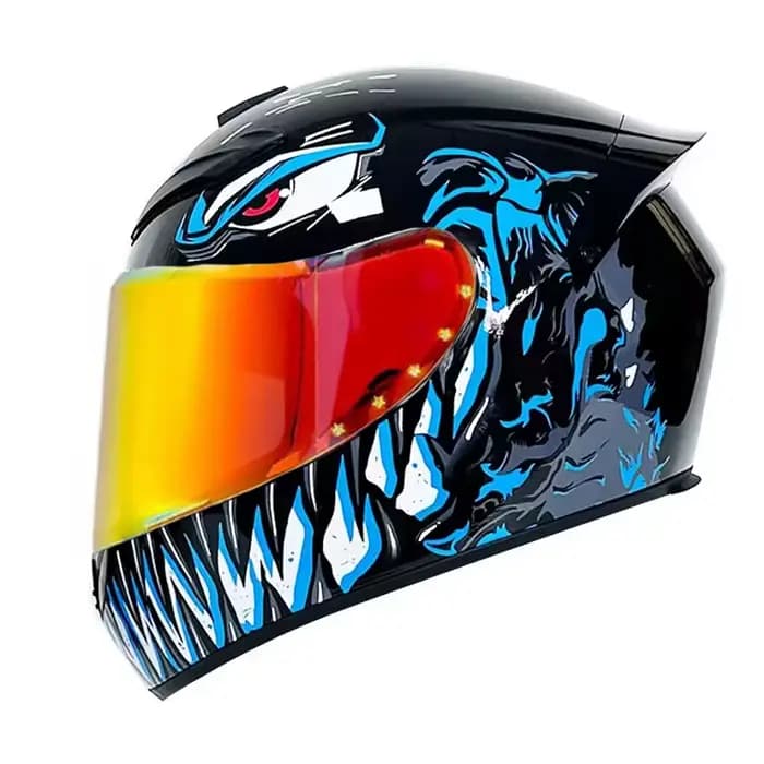 DOT Casque Moto intégral sécurité Motobike Scooter Casco