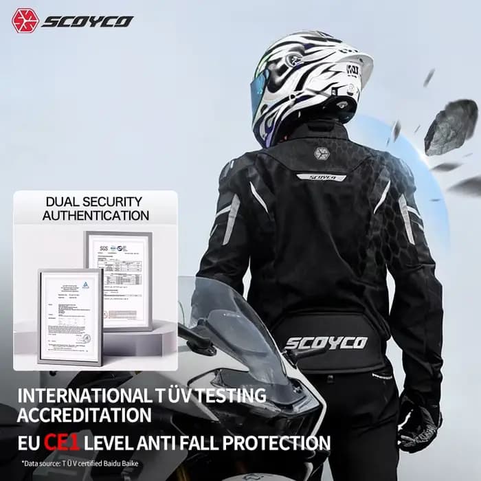 Veste de moto SCOYCO pour l'été