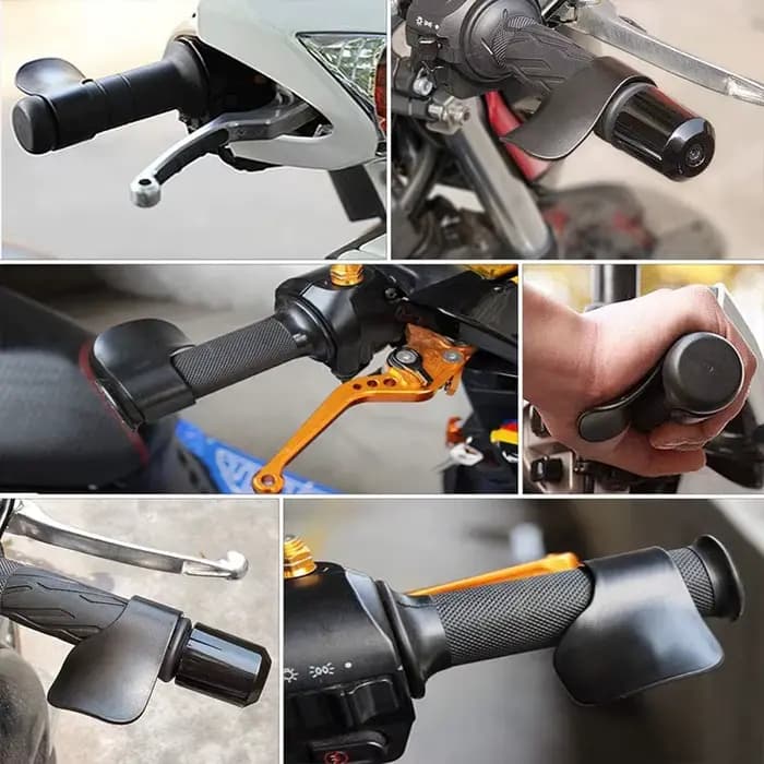 Poignées d'assistance d'accélérateur universelles pour moto