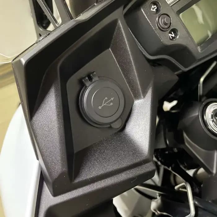 Pour Kawasaki Versys 650 1000 X300 X650 Ninja 400 Ninja400 Ninja650 2023 accessoires appareil photo téléphone portable USB chargeur rapide avec relais
