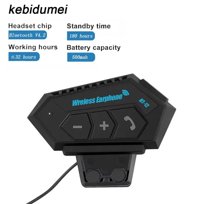 Casque de Moto Bluetooth