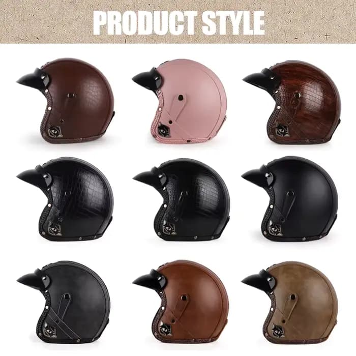 Casque ouvert rétro UCHOOSE