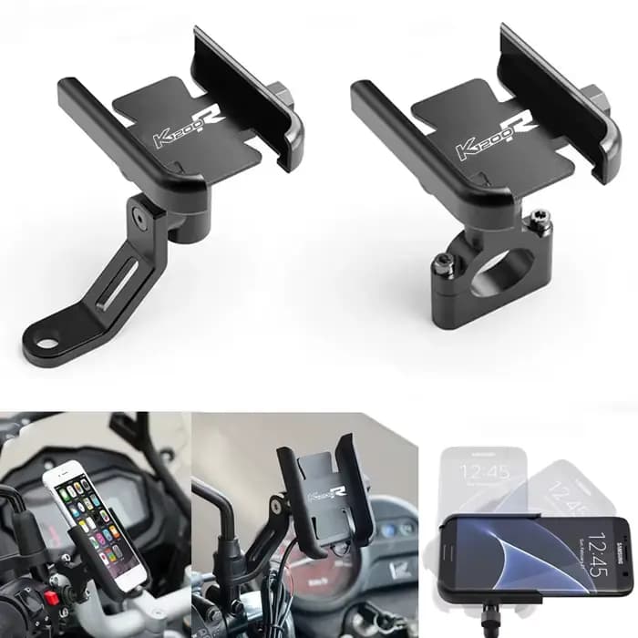 Support de téléphone portable pour guidon de moto