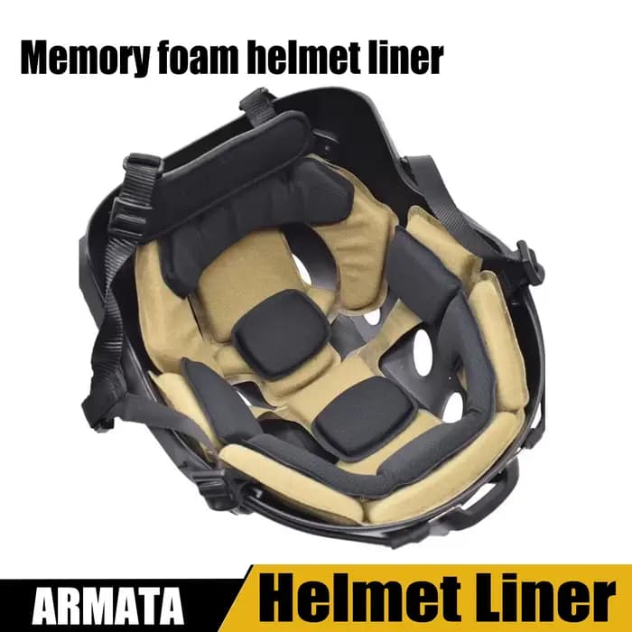 Doublure de casque tactique ARMATA en mousse à mémoire de forme
