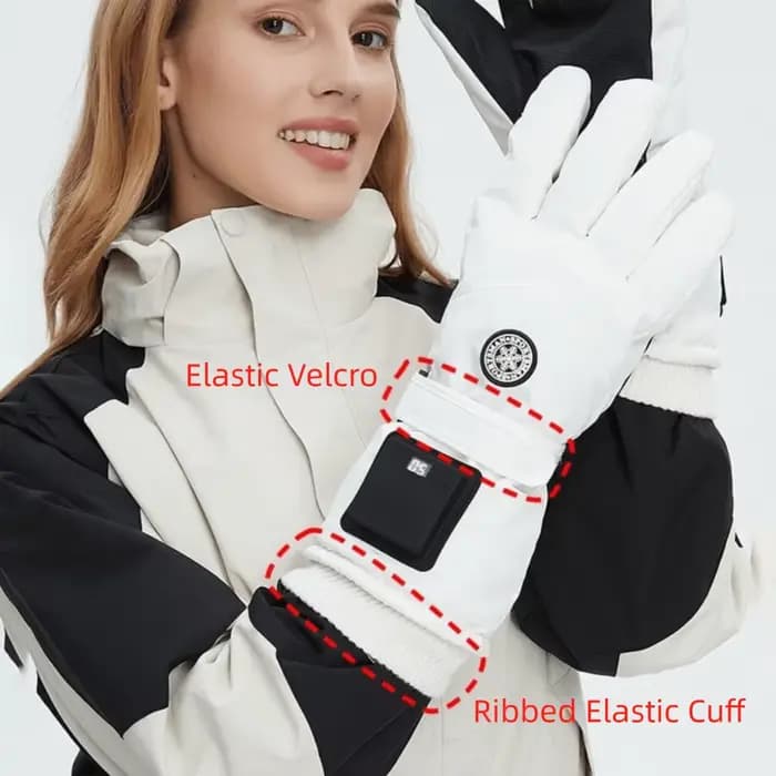 Gants chauffants intelligents coupe-vent