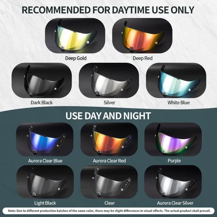 Visière de casque de moto pour EXO 520 1400 R1