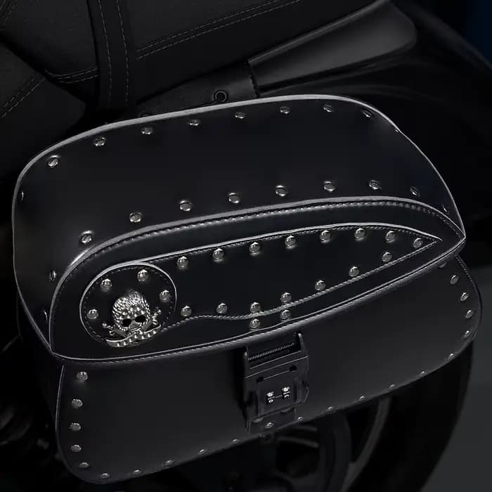 Sac latéral de moto rétro universel