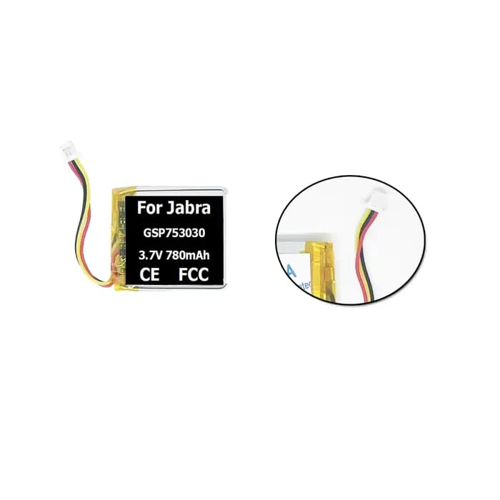 Batterie GSP753030 780mAh pour casque de jeu JBL TUNE 750BTNC 760BTNC