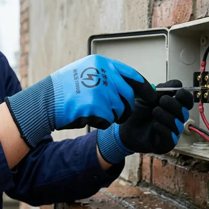 Gants isolés électriquement 1000V 400V
