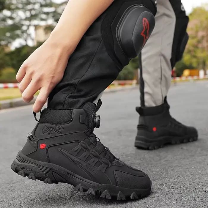 Chaussures de moto résistantes à l'usure