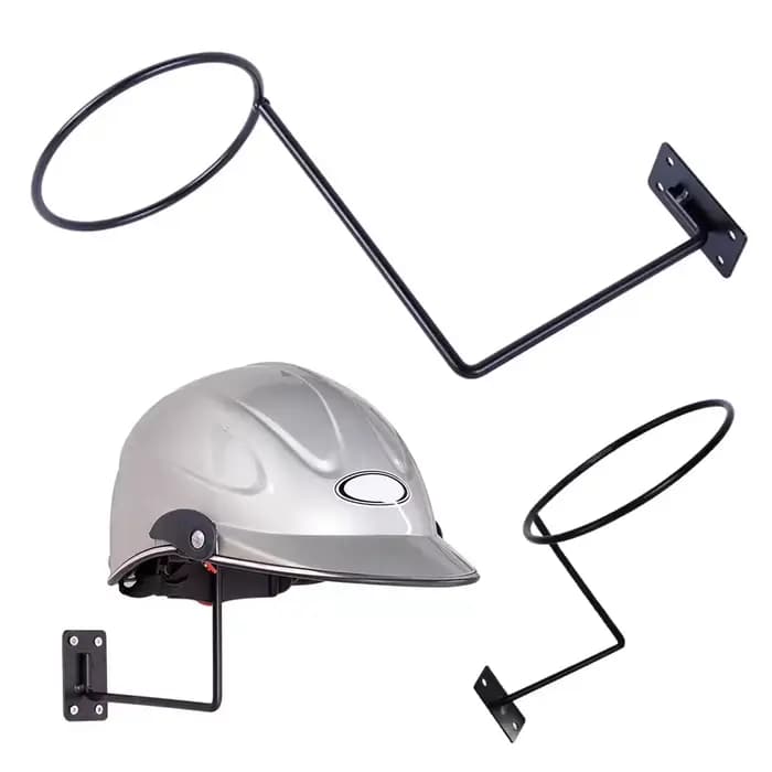 Présentoir mural pour casque de vélo et moto