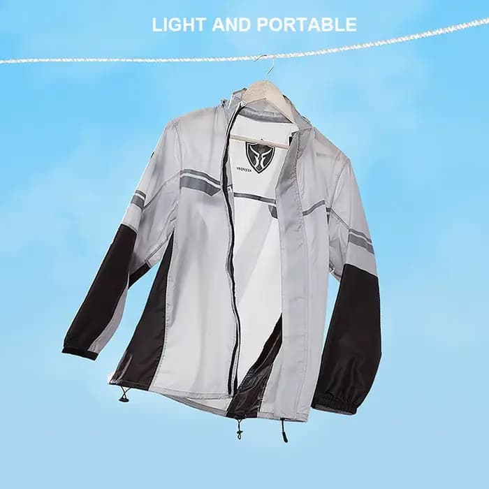 Combinaison de pluie réfléchissante pour moto, imperméable, NANSHI