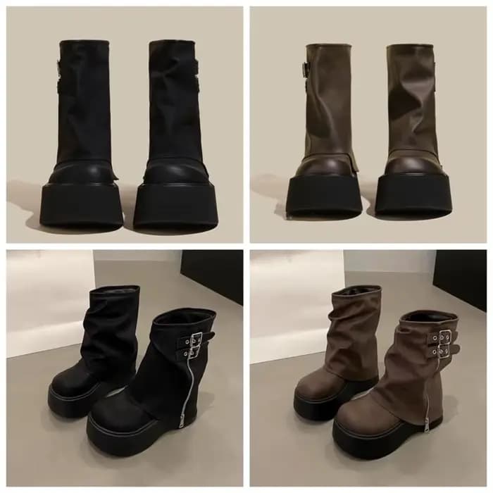 Nouvelles bottes de motard pour femmes
