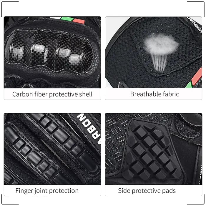 Gants de moto pour hommes et femmes