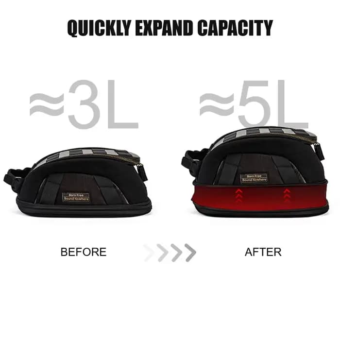 Sac de réservoir magnétique pour moto