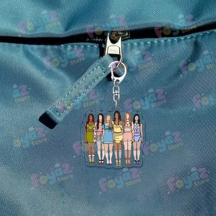 Cool K-pop Katseye porte-clés accessoires sac breloques mignon MANON ‌ SOPHIA Femme ‌ DANIELA Gamer porte-clés bijoux Fans Freinds cadeau