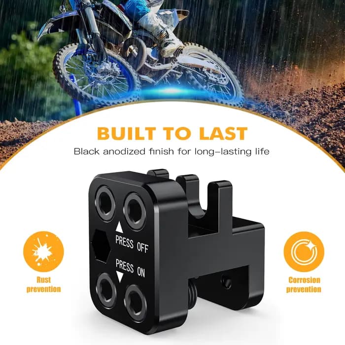 NICECNC outil de presse de chaîne à maillons principaux de moto pour 50 séries 520 525 530 chaînes pour KTM YAMAHA BMW SUZUKI DUCATI HONDA KAWASAKI