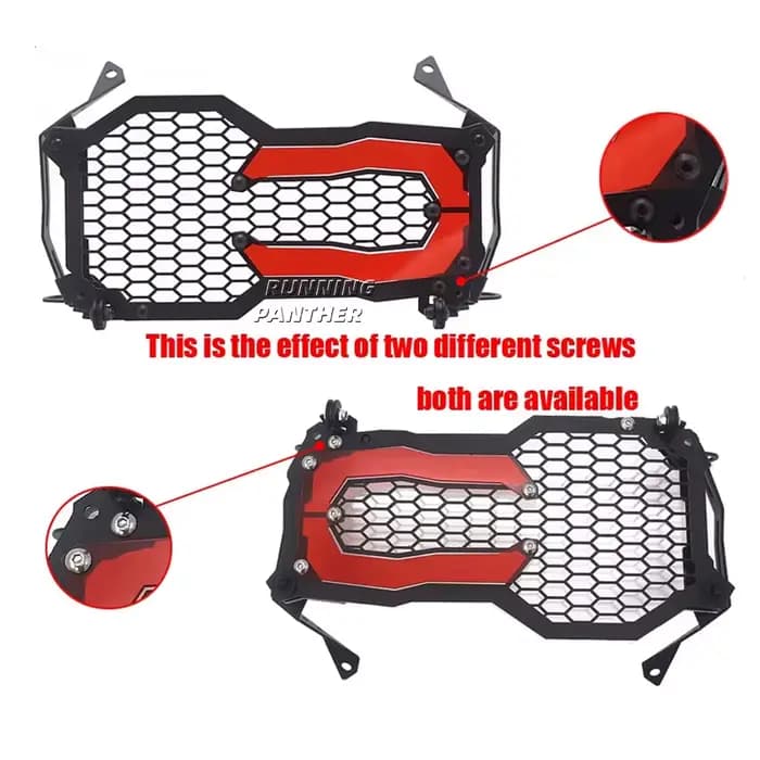 Grille de Protection des phares de moto
