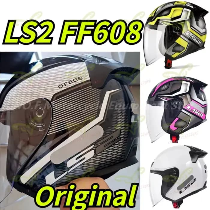 Casque de moto LS2 OF608 respirant pour l'été