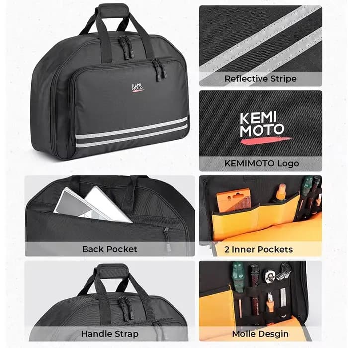 Sacoches de moto Tour Pack organisateur pour Touring Street Glide Electra