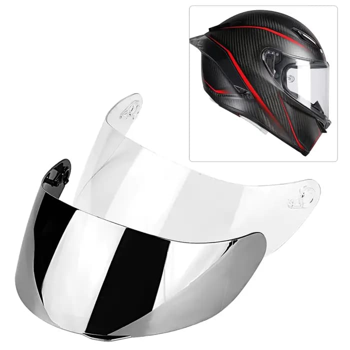 Pare-vent pour moto, visière d'objectif de casque