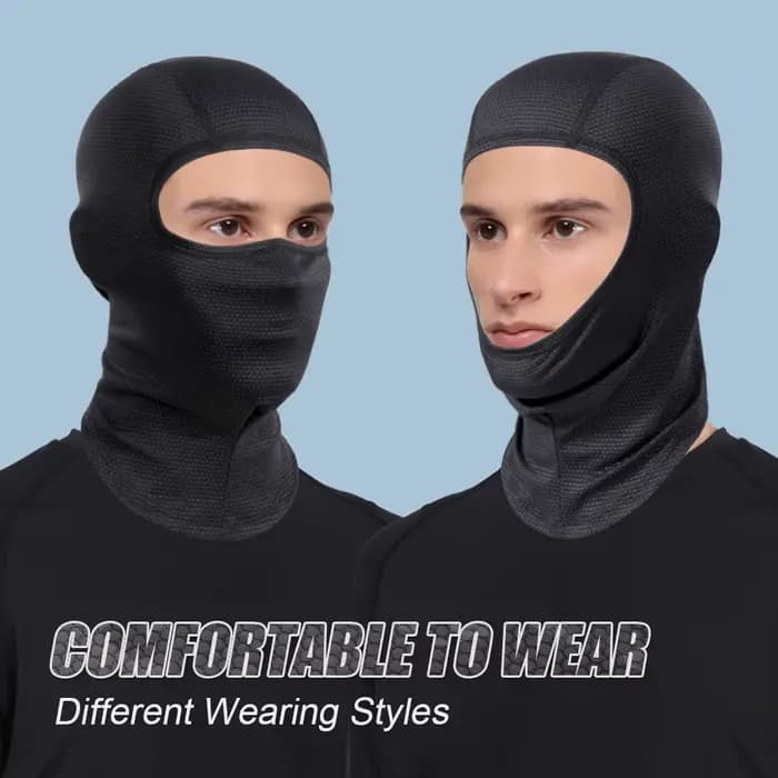 Cagoule de moto rafraîchissante