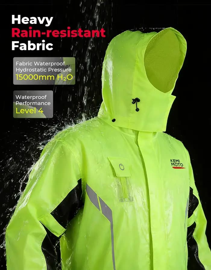 Ensemble imperméable pour moto