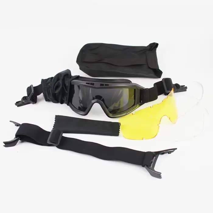 Lunettes de protection pour casque tactique