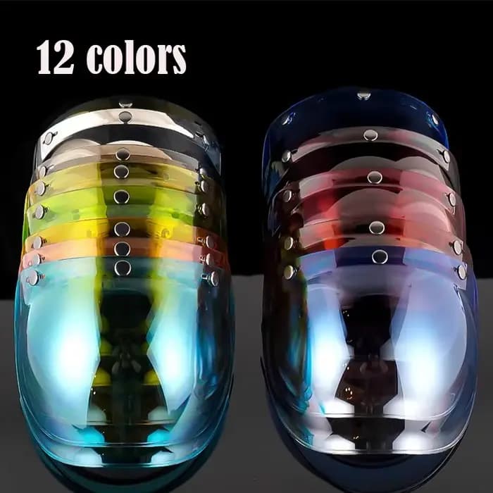 Lentille de casque de moto anti-UV