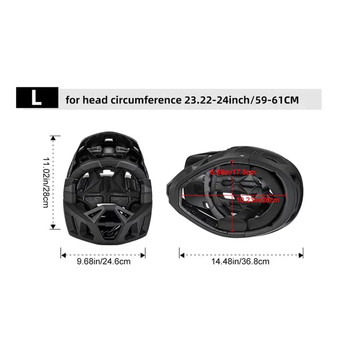 Casque de VTT intégral