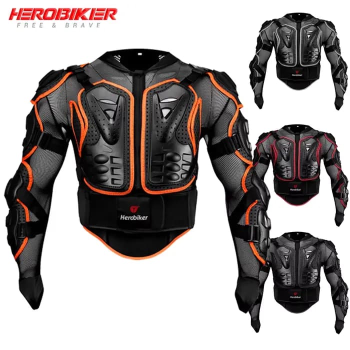 Vestes de moto Armure complète pour hommes