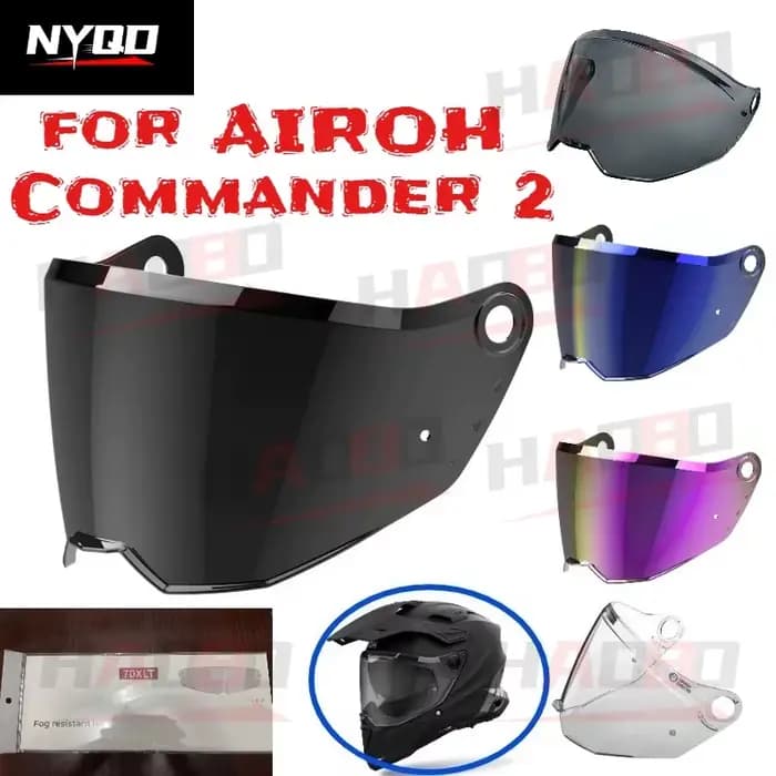 Visière de casque pour AIROH Commander 2