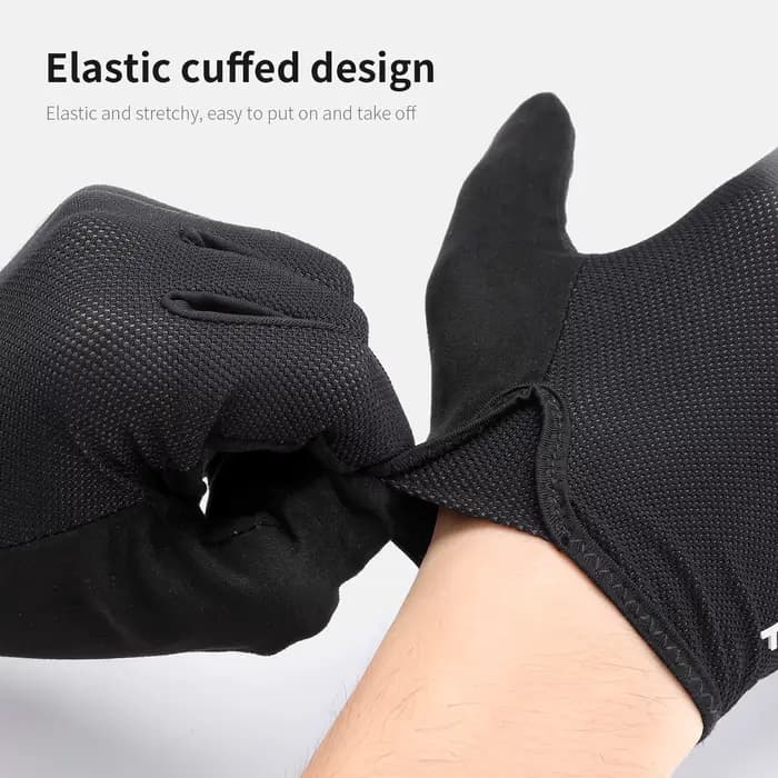 TOSUOD gants de cyclisme respirant évacuant l'humidité antidérapant résistant aux chocs