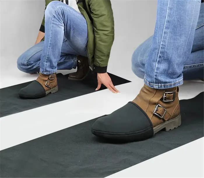 Protège-chaussures de moto pour levier de vitesses