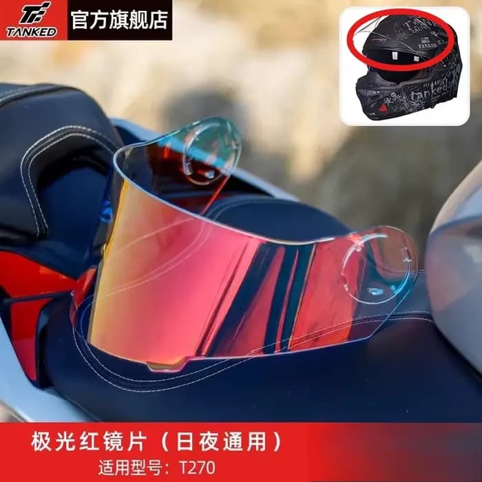 Visières de casque TANKED T270 Breakthrough Challenger