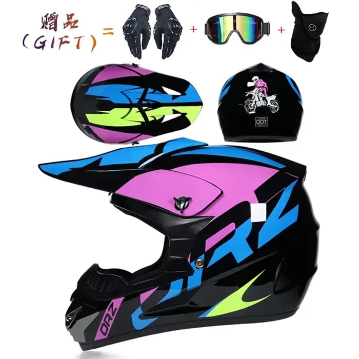 Casque moto tout-terrain Cascos para Motos ATV tout terrain