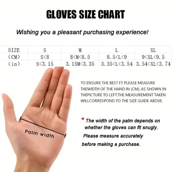 Gants de motocross, gants de cyclisme à doigts entiers