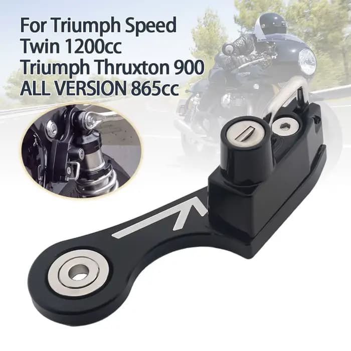 Kit de Verrouillage de Casque de Moto