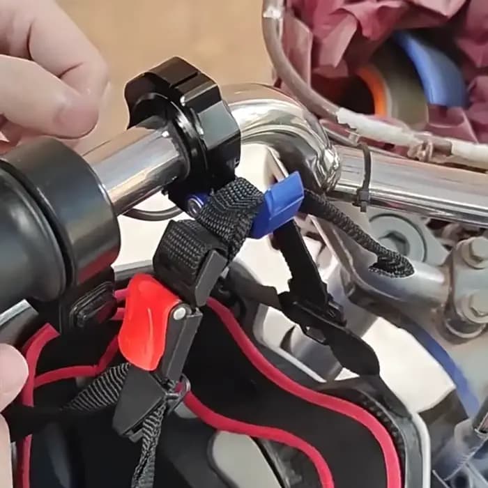 Porte-casque de moto 22MM