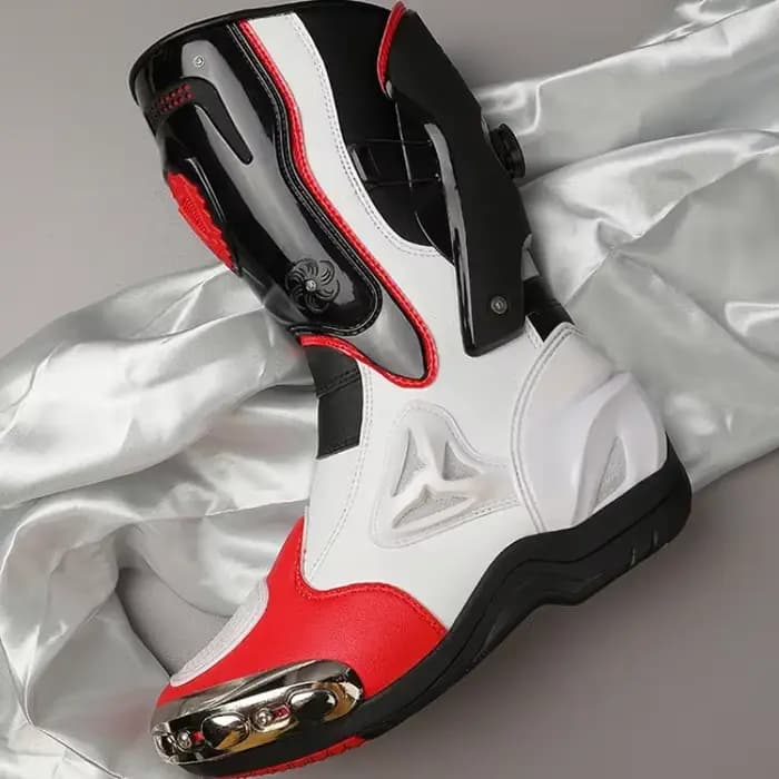 Bottes à plateforme pour moto