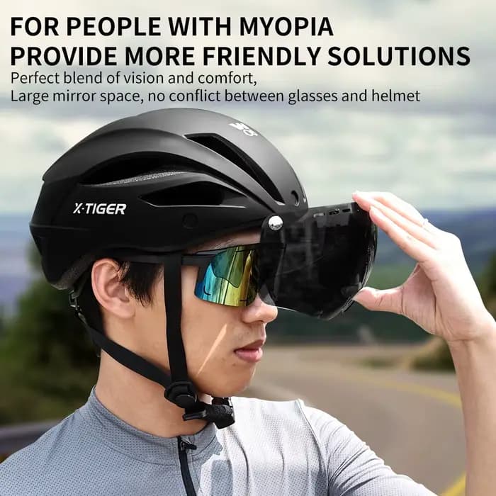 X-TIGER casque de cyclisme léger une pièce