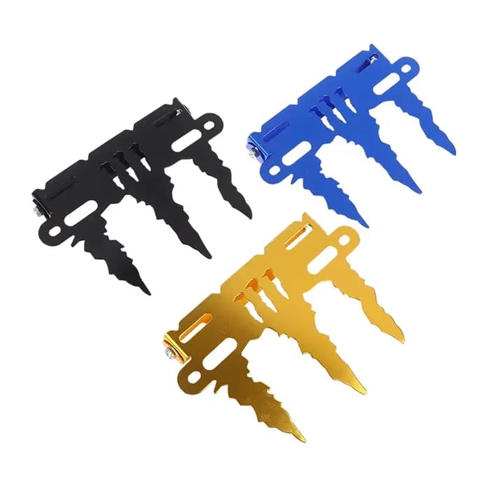 Support de plaque d'immatriculation de moto