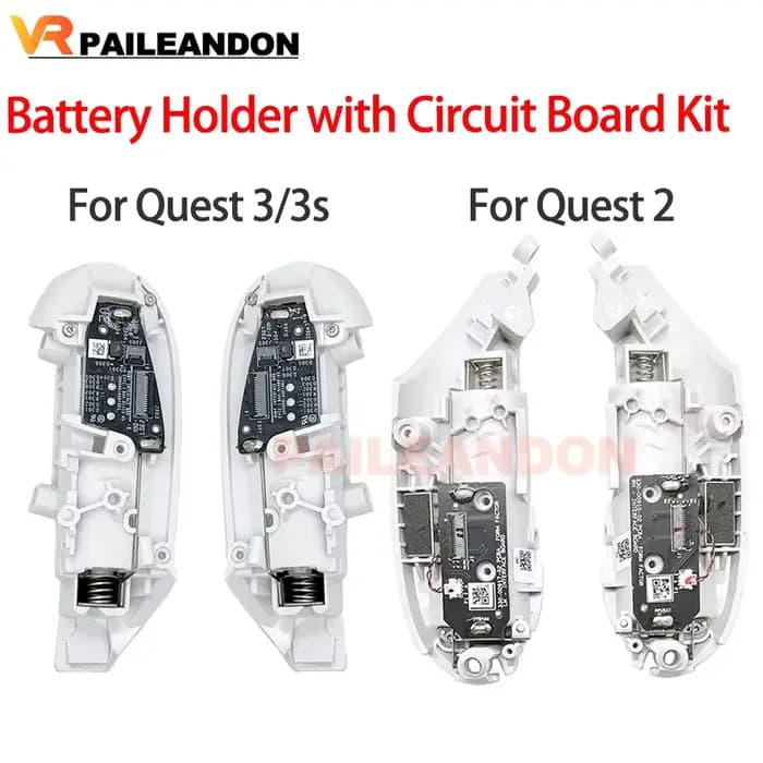 Support de batterie pour casque VR Meta Quest 2 3 3s avec kit de circuit imprimé