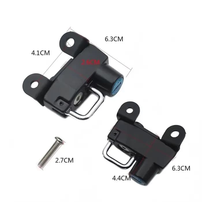 Kit de verrouillage de casque de moto pour Ducati Scrambler 400 Scrambler800