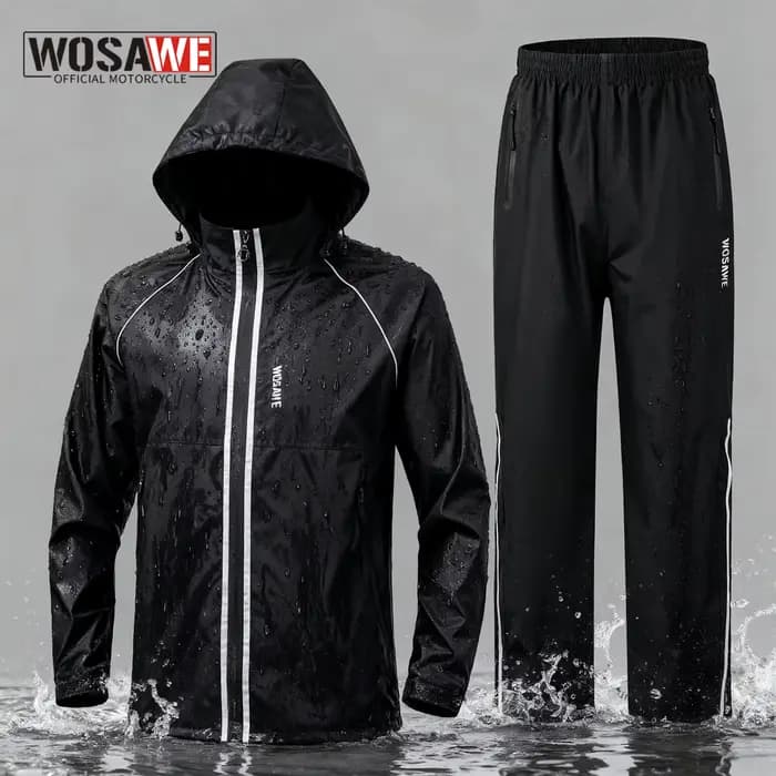 WOSAWE moto imperméable costumes hommes femmes