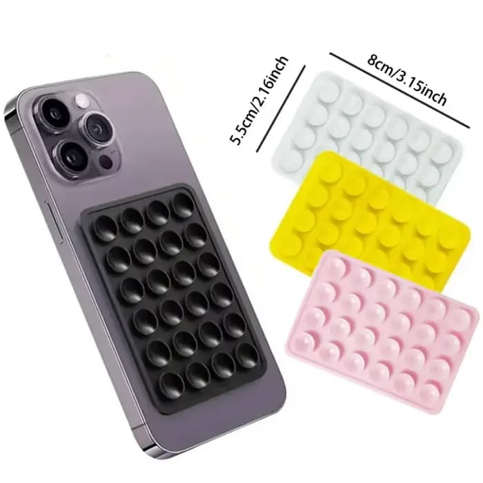 Tapis de support de téléphone à ventouse en Silicone