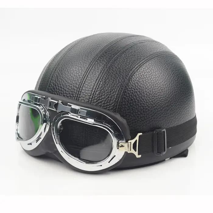 Casque de Moto Rétro pour Adulte
