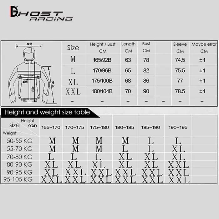Veste d'armure de Moto pour hommes