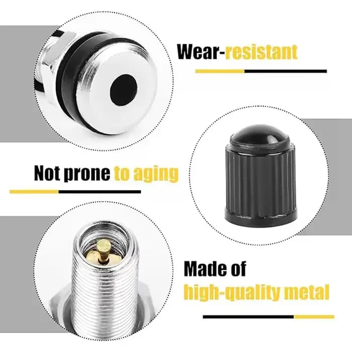 Valve de roue de moto 33mm